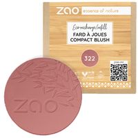 Zao Essence of Nature Refill Compact Blush - Brown Pink